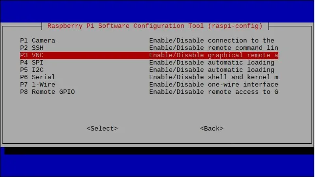 Raspberry Pi Interfacing Config