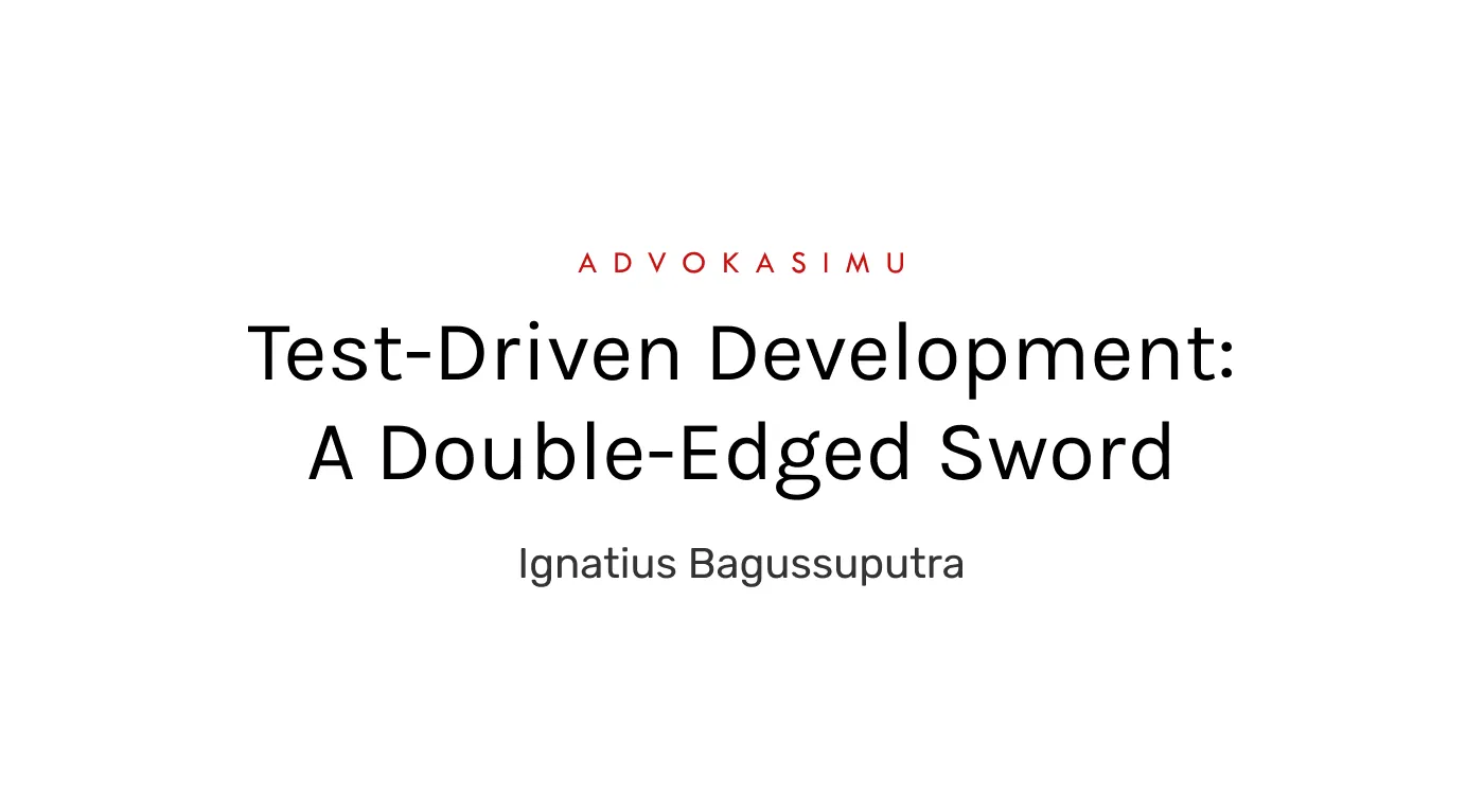 Test-Driven Development: A Double-Edged Sword